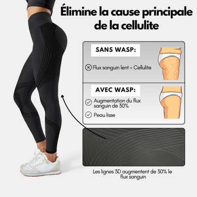 Leggings 3D Wasp Body